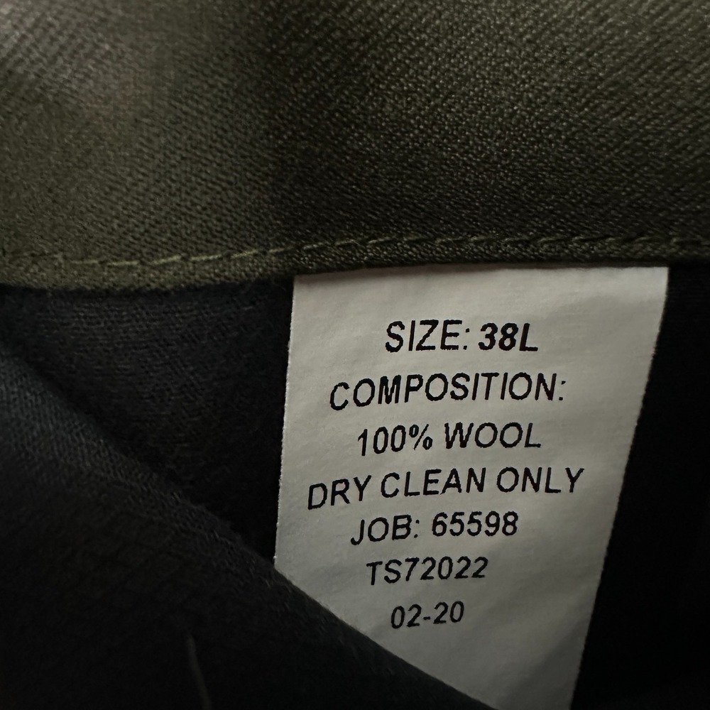 Jos A Bank Signature Collection Mens 38L Brown‎ Wool Dress Pants* - Picture 8 of 12